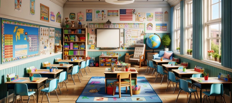 school classroom