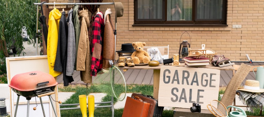 garage sale