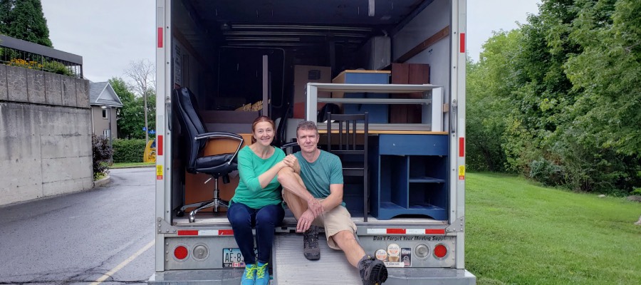rented moving truck