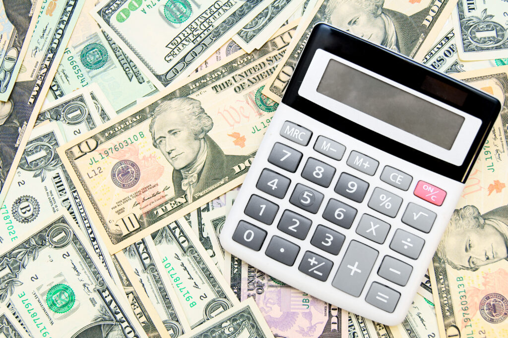 saving money calculating costs